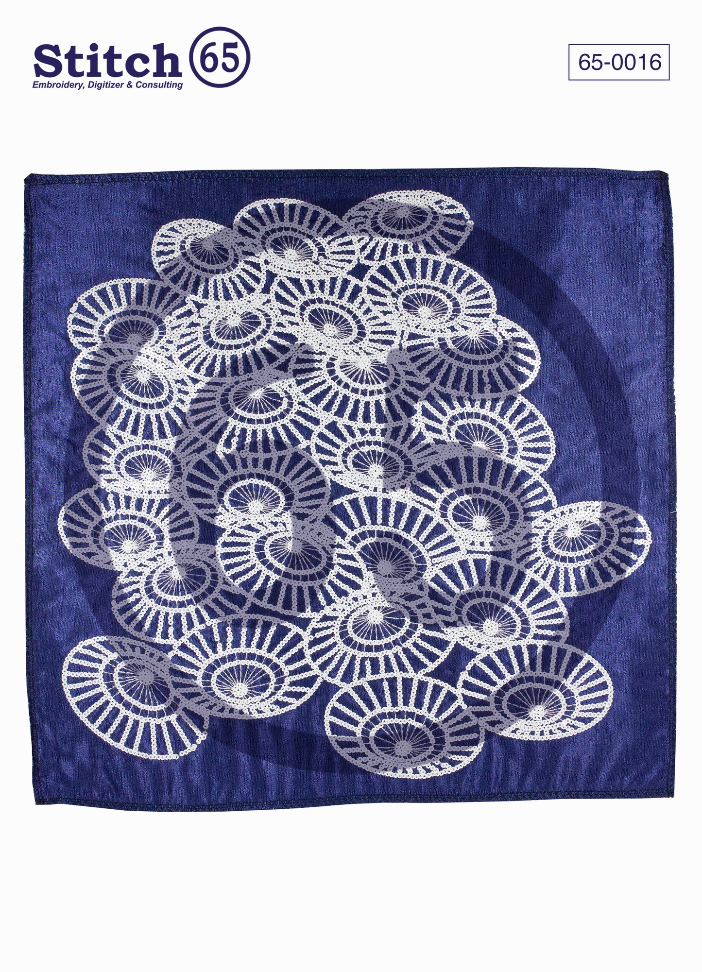 PAILLETTES EMBROIDERY PANEL