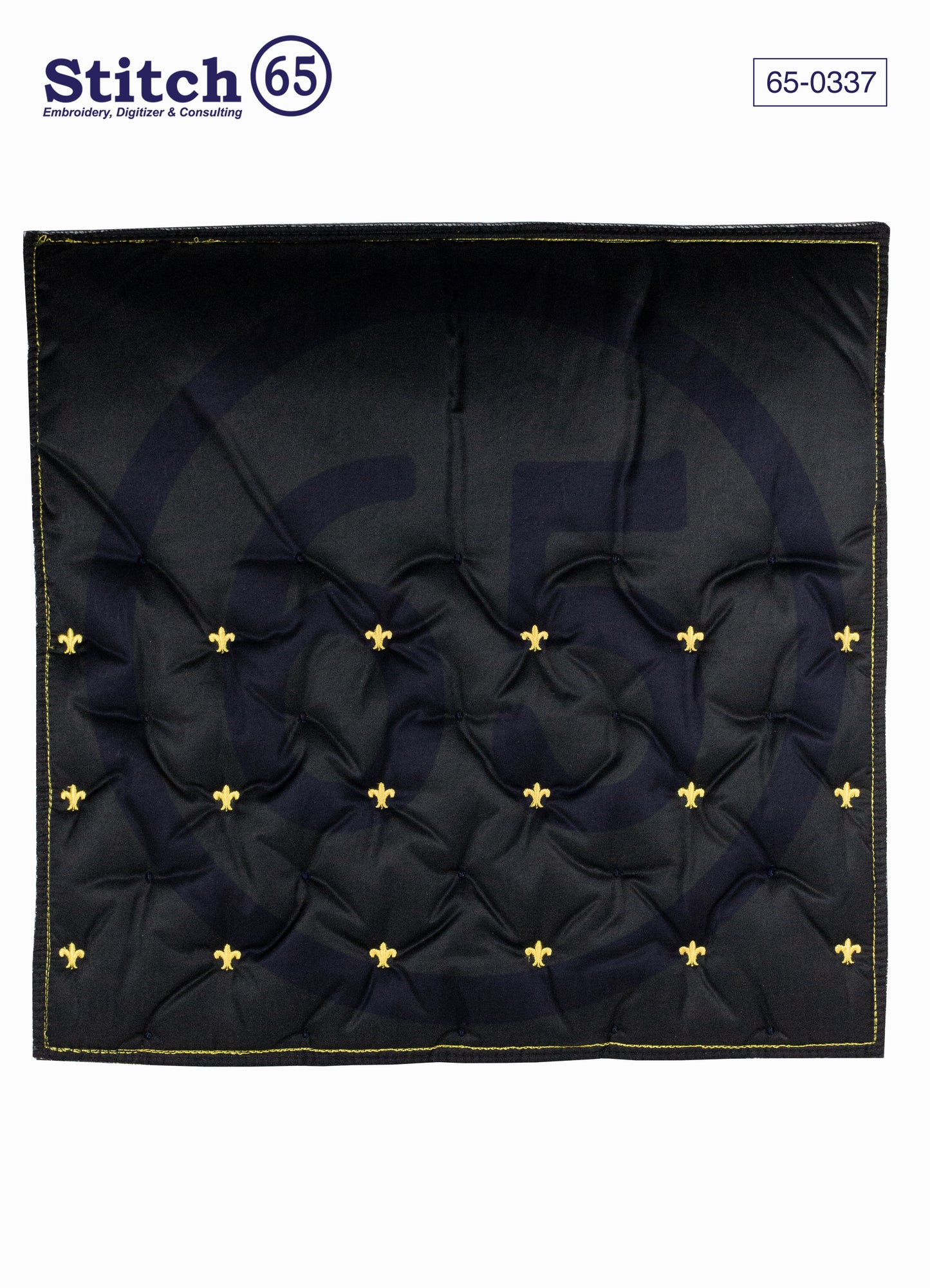 PUFFED EMBROIDERY PANEL
