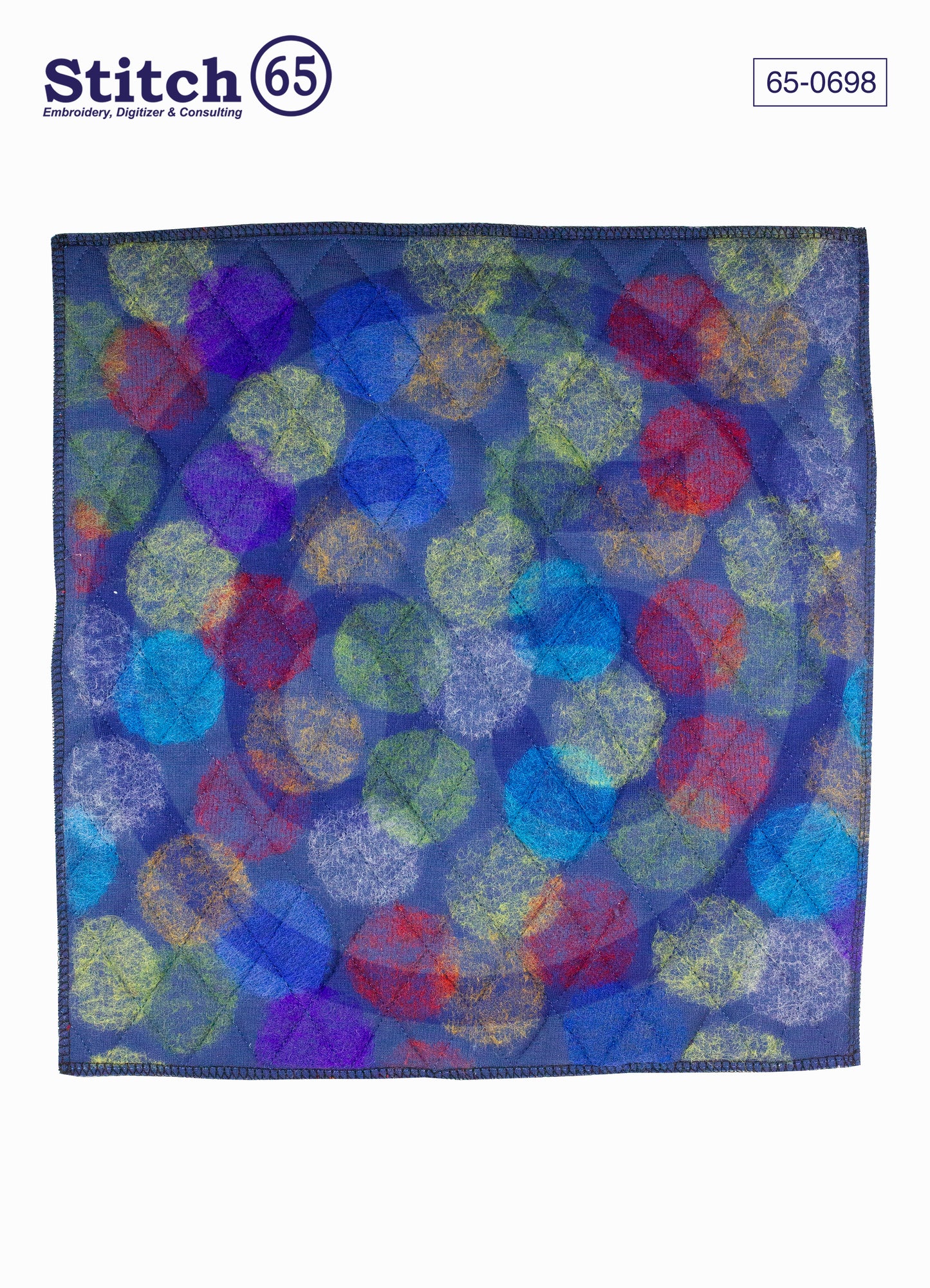DOUBLE FACE QUILT EMBROIDERY PANEL