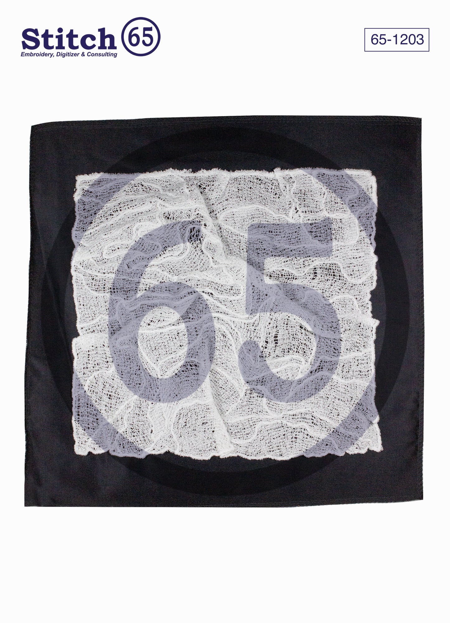 MACRAME EMBROIDERY PANEL