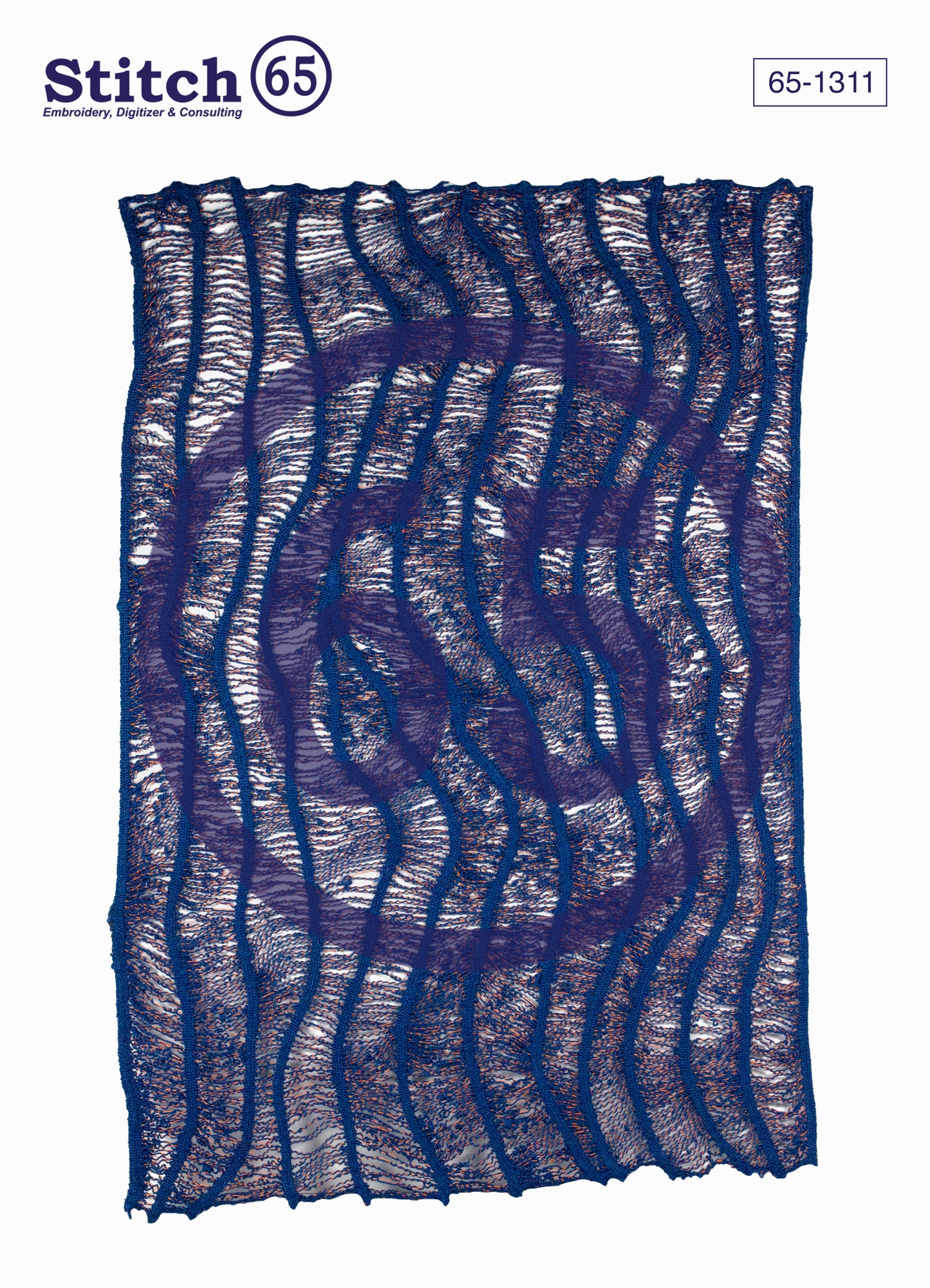 MACRAME EMBROIDERY PANEL